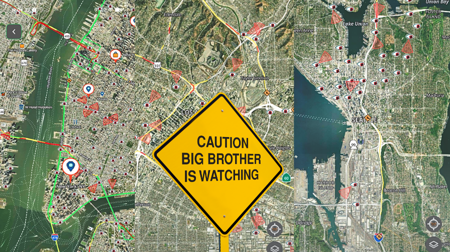 MapQuest Surveillance Layer: Flock Cameras on the Map and What Its Privacy Policy Says