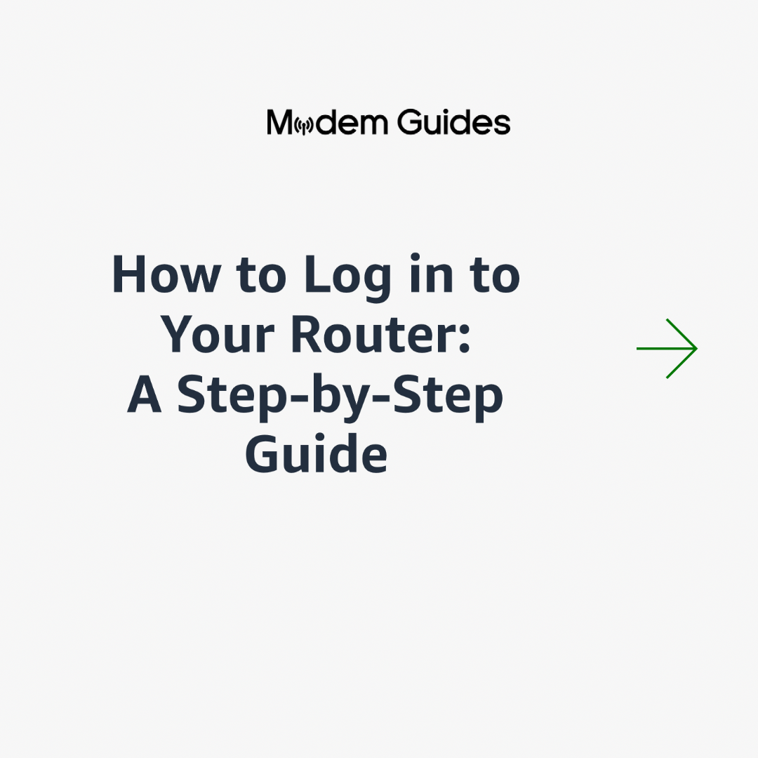 How to Log in to Your Router: A Step-by-Step Guide