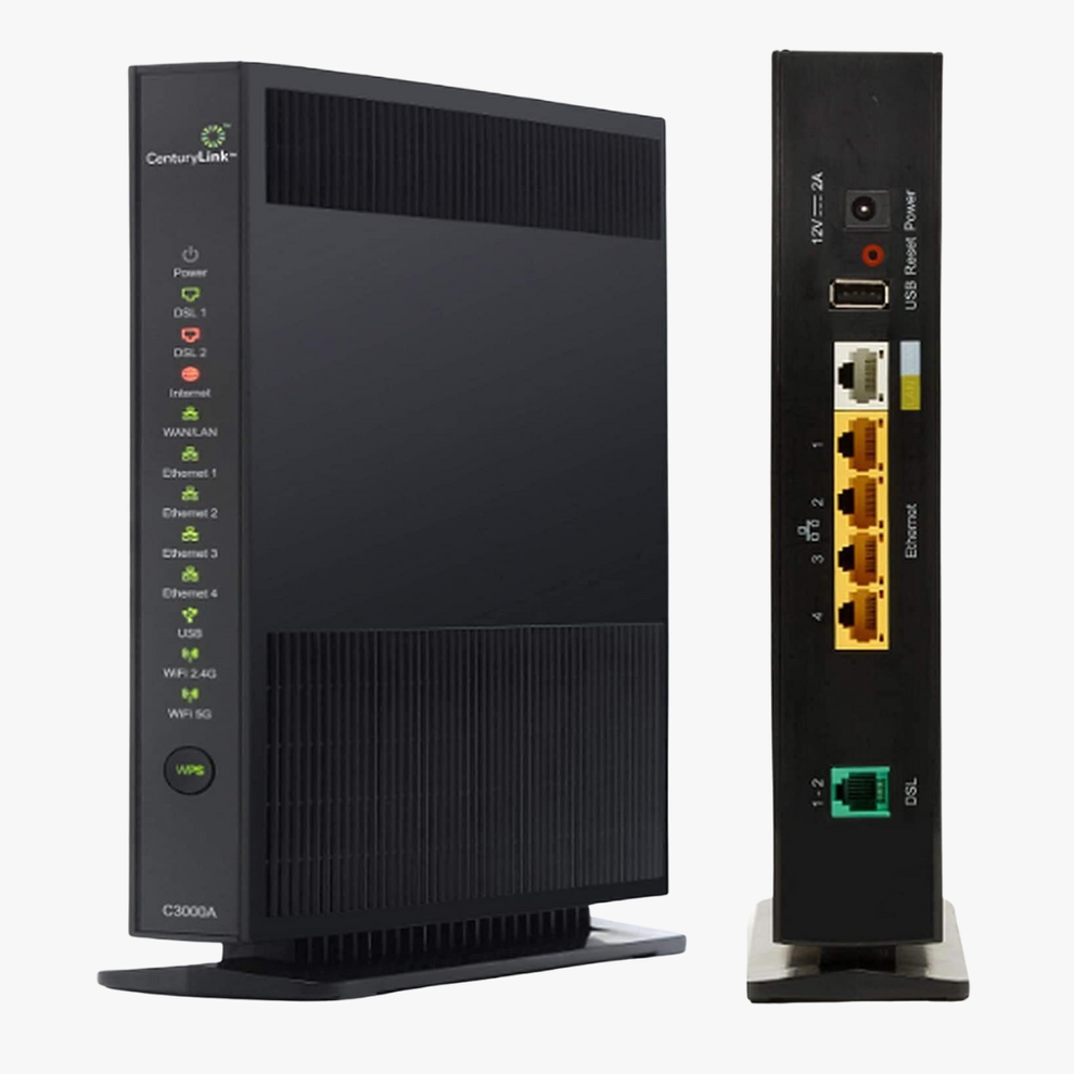 Actiontec C3000A CenturyLink DSL Modem Router | Bonded VDSL2