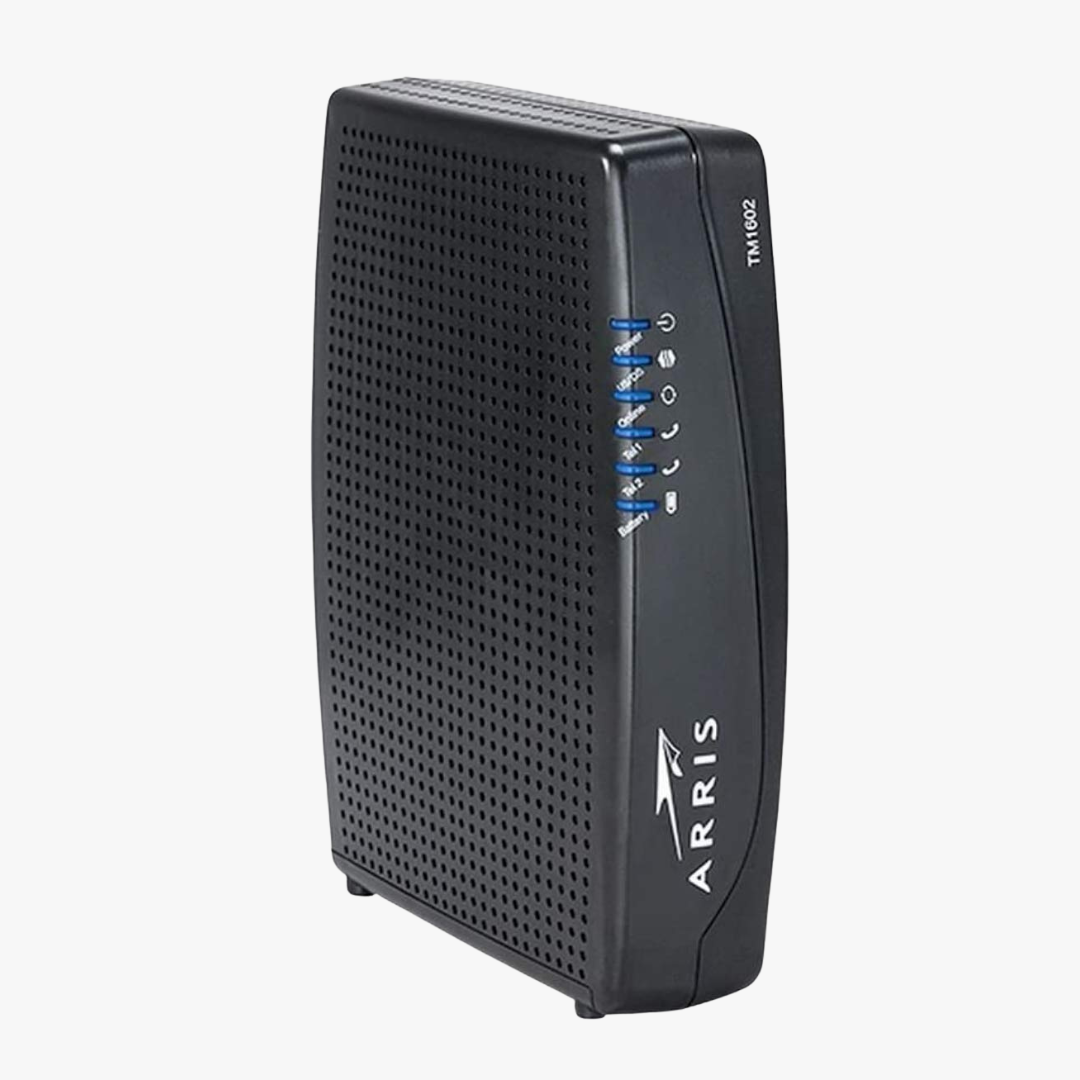 Optimum Arius Modem Router Arris TM1602 DOCSIS 3.0 Telephony Modem for Optimum