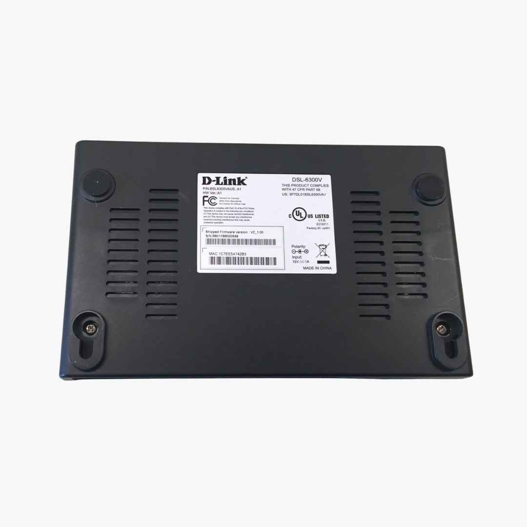 D-Link DSL-6300V VDSL2 Wireless AC1200 Modem Router