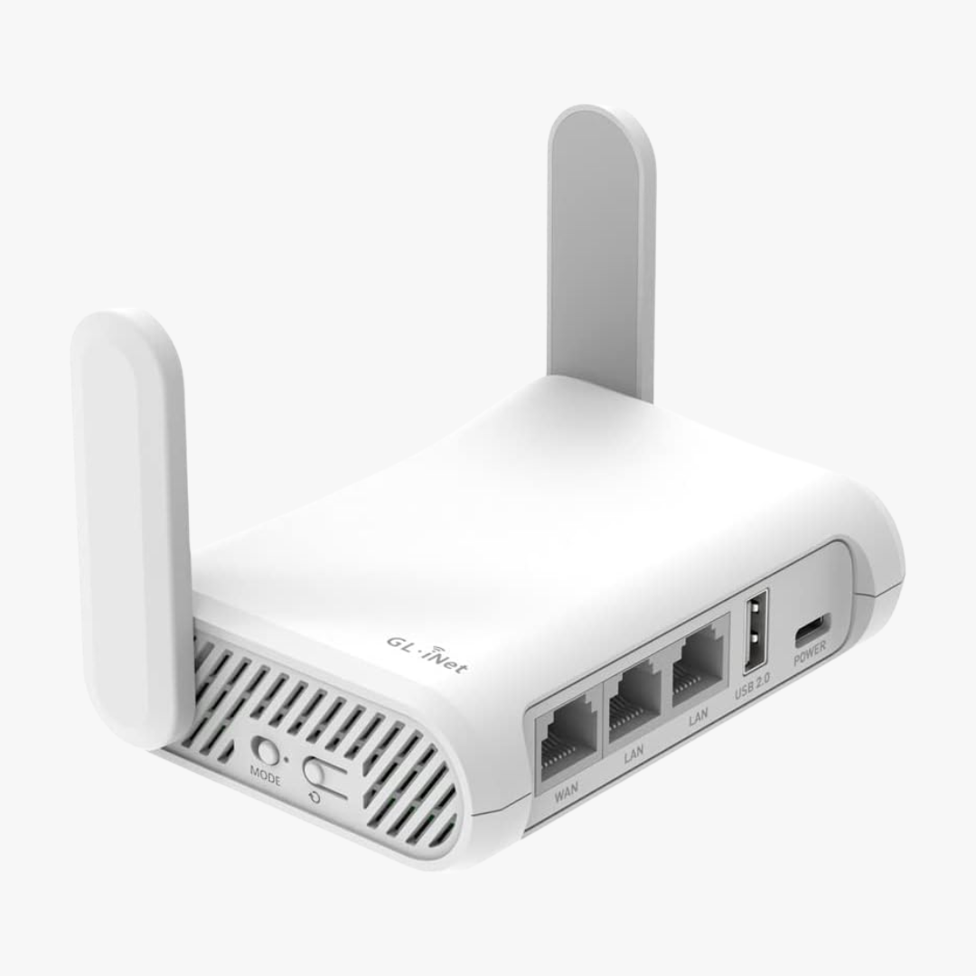 GL.iNet Opal GL-SFT1200 AC1200 Dual-Band Travel Router | 3 Gigabit Ports
