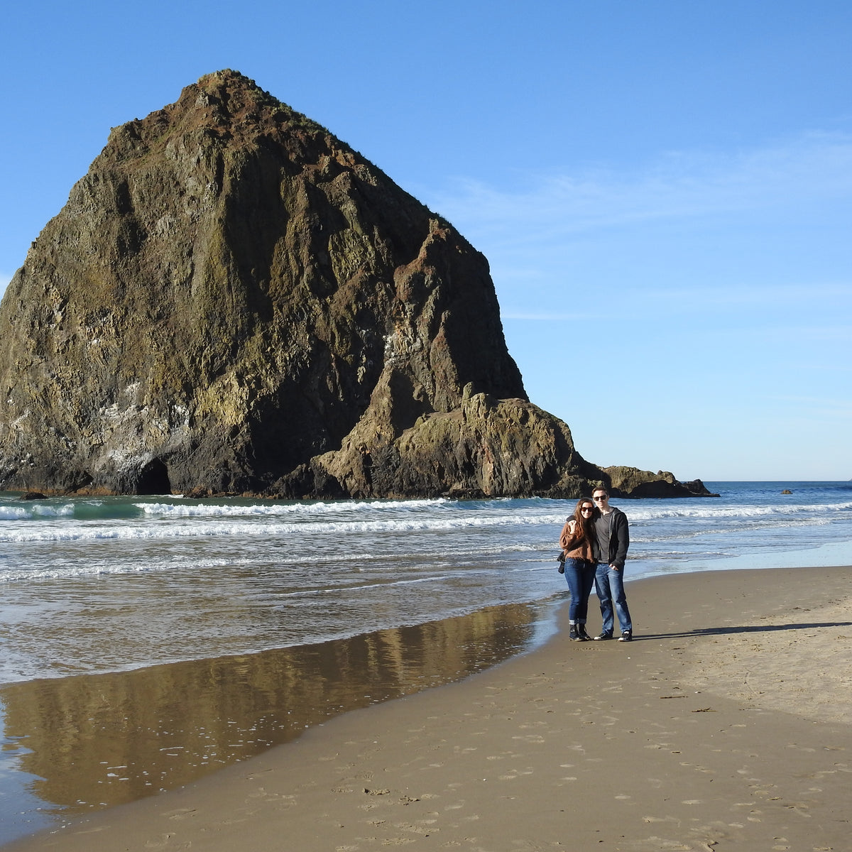 Sea stack on the Oregon coast