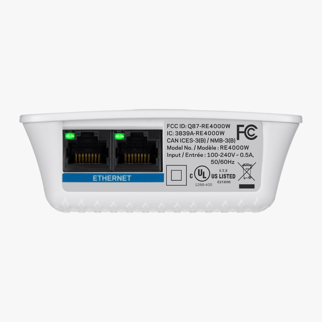Linksys RE4000W N600 Dual-Band Wi-Fi Range Extender | Up to 7,500 Sq Ft