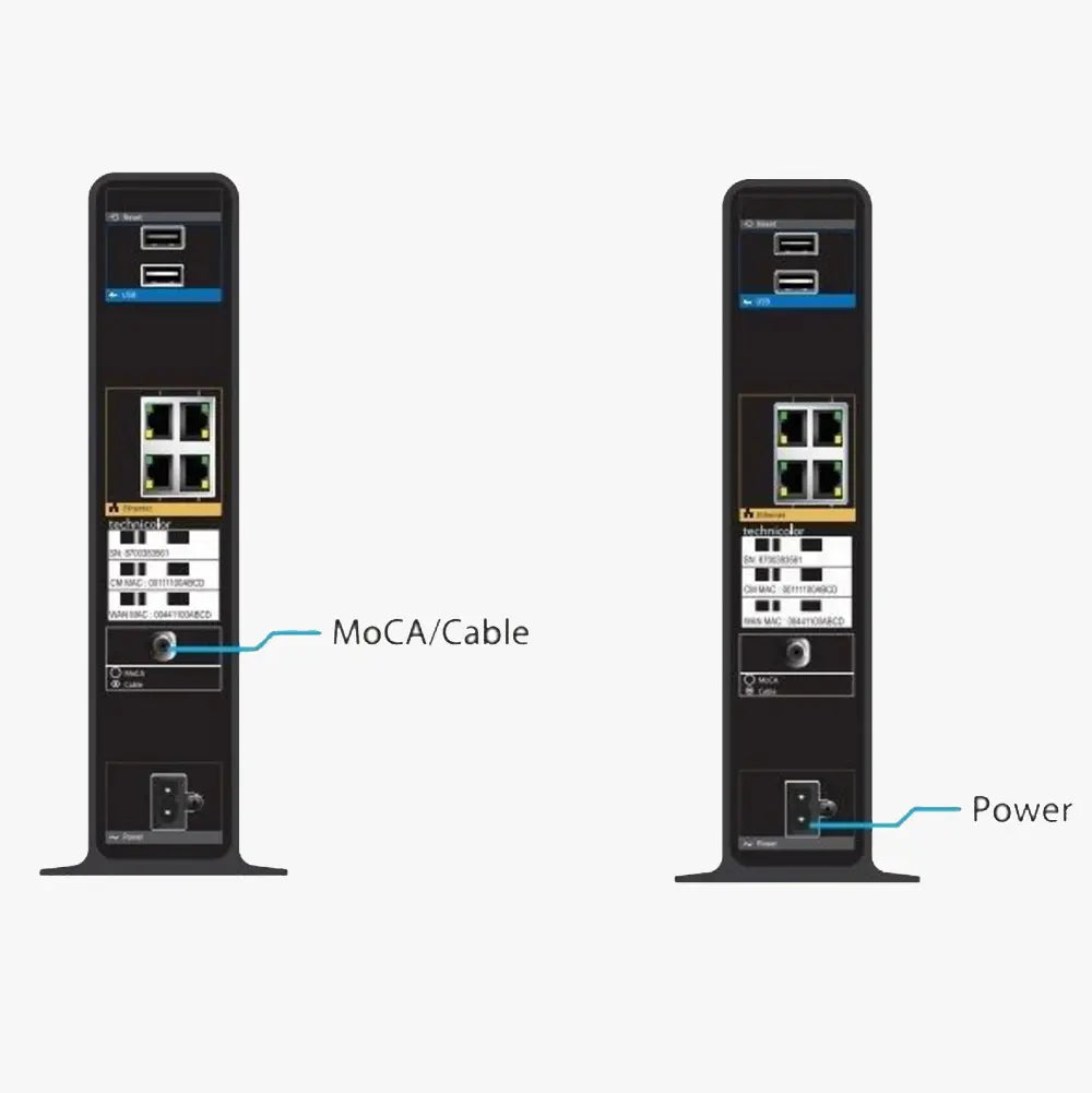 Techacute Modem Technicolor TC8715D Wireless Gateway Cable Modem