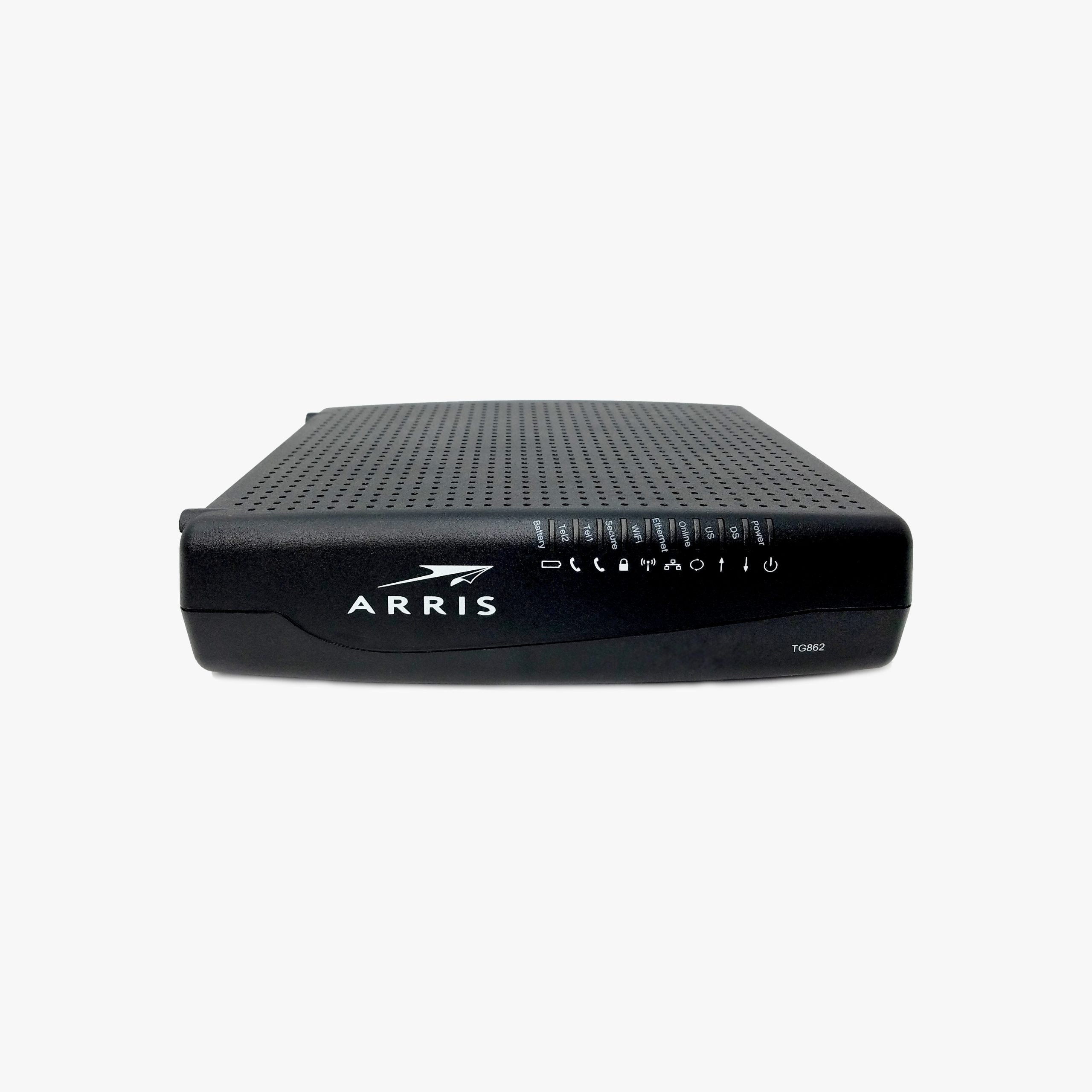 Arris TG862G Telephony Gateway DOCSIS 3.0 Cable Modem with WiFi